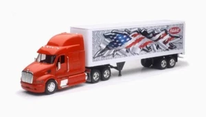 Fast Lane 1:32 Scale Die-Cast Mighty Haulers -Support Our Troops Red Truck USA - Picture 1 of 1