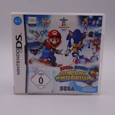 Mario & Sonic bei den olympischen Winterspielen Nintendo DS PAL Spiel Game  