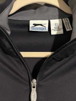 Chaleco de golf Slazenger para hombre sin mangas cremallera completa frontal talla L Foto 1 de 4