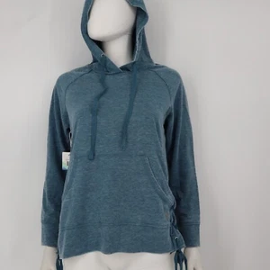 NWT Marika Balance Collection Hoodie Pullover Sweatshirt Size S Blue  Active - Picture 1 of 11
