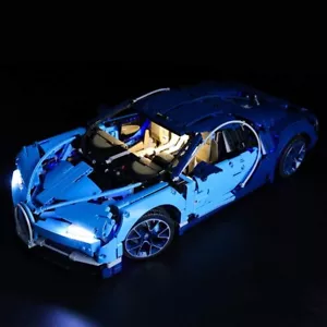 Kit Illuminazione Led per Bugatti Chiron - Compatibile con Lego 42083 BRIKSMAX - Foto 1 di 12