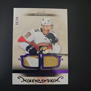 21-22 UD Artifacts Anton Lundell Rookie Dual Patch /49 - Picture 1 of 11