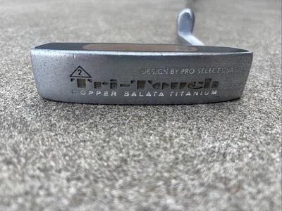 TRI-TOUCH BALATA TITANIUM OFFSET PUTTER STEEL SHAFT RIGHT HANDED 35" - Image 1 of 4