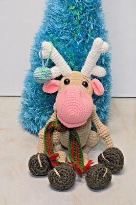 Handgefertigtes Weihnachts-Rentier (Amigurumi) 🎄🦌 - Bild 1 von 4