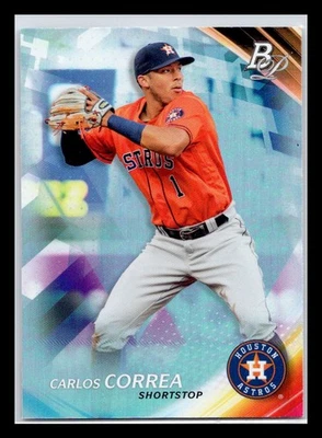Carlos Correa - 2017 Bowman Platinum #45 - Houston Astros - Image 1 of 2
