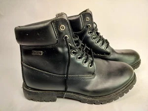 Botas Dexter 12w Trabajo Negras Impermeables Con Cordones Deslizamiento Resistente al Aceite Suela - Imagen 1 de 11