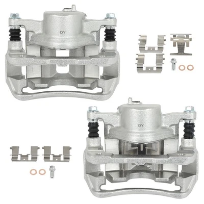 Front 2pcs Brake Calipers w/ Bracket Left Right For 1995-1998 Honda Odyssey - Image 1 of 4