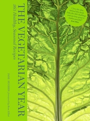 The Vegetarian Year: 365 Healthy Seasonal Recipes by Jane Hughes Hardback Book - Imagem 1 de 2