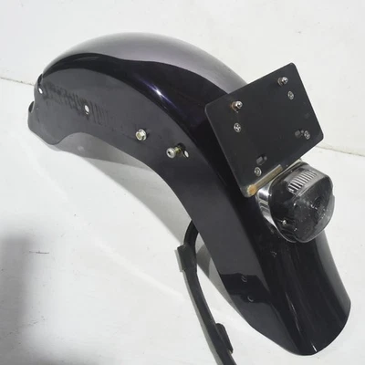 Guardabarros trasero Harley Davidson genuino 1997 Evo FI 1340 FLHR-I Road King EFI #4165 Foto 1 de 4