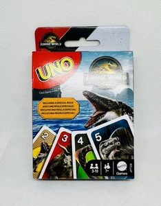 Jurassic World Rebirth Mattel UNO Special Edition Card Game - Bild 1 von 2