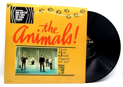 ЖИВОТНЫЕ - ЖИВОТНЫХ ТРЕКОВ - РОК LP ЗАПИСЬ МОНО - Изображение 1 из 2