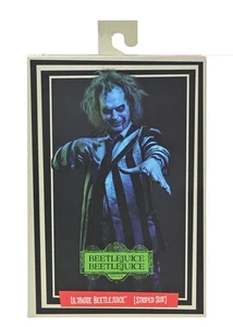 NECA Beetlejuice Ultimate Striped Suit 7′′ Scale Actionfigur - Bild 1 von 5