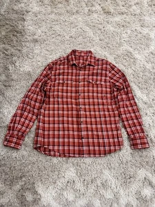 Nike SB 6.0 Flannel Shirt Mens Large Red Plaid y2k - Picture 1 of 4