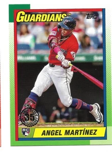 2025 Topps Serie 1 - 1990 Topps Béisbol Ángel Martínez #T90-21 (RC) - Imagen 1 de 2