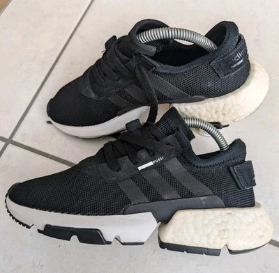 Adidas Originales POD S3.1 Para mujeres Negro Entrenadores Zapatos Tenis Talla UK 4 EN MUY BUENA CONDICIÓN Foto 1 de 4