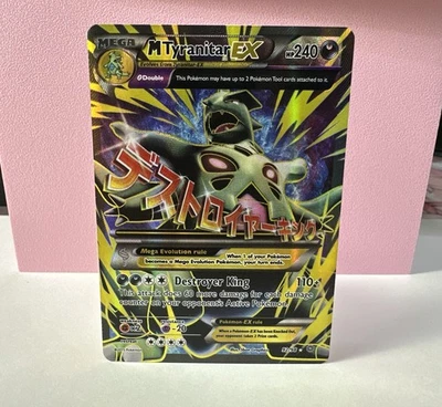 M Tyranitar EX (92 Full Art) 92/98 XY - Ancient Origins Holo NM MINTY - Image 1 of 4