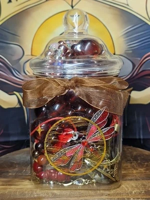 Mystery Jewellery Jar - Old/New, Crystal & Dress Jewellery Mix 411g - Image 1 of 4