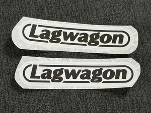 Menge (2) Lagwagon 5/8" x 3 7/8" Band Logo AUFKLEBER schwarz SCHNELL! KOSTENLOSER VERSAND! - Bild 1 von 1
