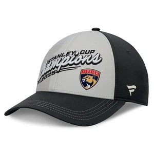 Sombrero ajustable de vestuario de campeones de la Copa Stanley de los Florida Panthers Fanatics 2025 - Imagen 1 de 4