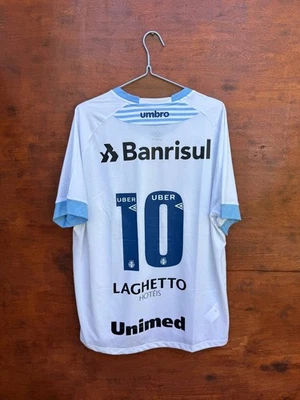 GREMIO 2018/2019 AWAY FOOTBALL SHIRT JERSEY UMBRO SIZE XXL ADULT #10 - Image 1 of 4