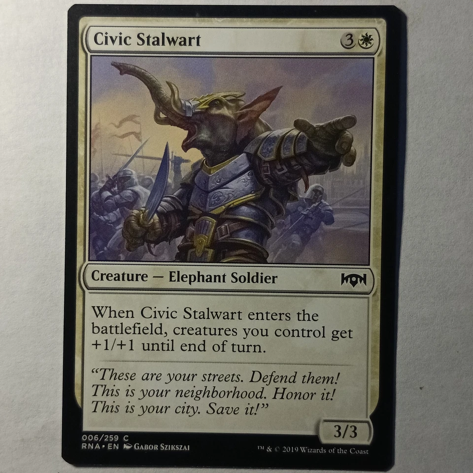 Civic Stalwart Ravnica Allegiance Regular - Image 1 of 1