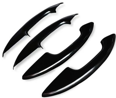 Glossy Black For Cadillac CT5 CT5-V Luxury 2020-2023 Door Handle Cover Trim 4pcs Foto 1 de 2
