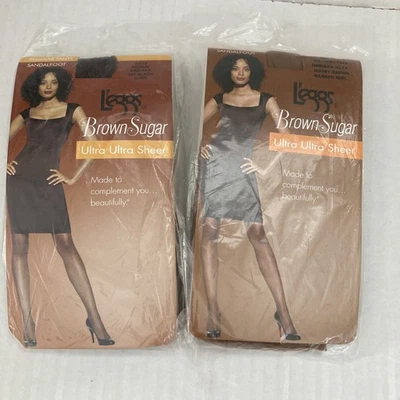 Leggs Brown Sugar Medium/tall- Honey Brown & Medium Off Black - Image 1 of 4