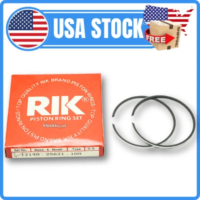 Fits For Suzuki TC100 TS100 DS80 GT185 RM80 Piston Rings Oversize 1.00 - Image 1 of 4