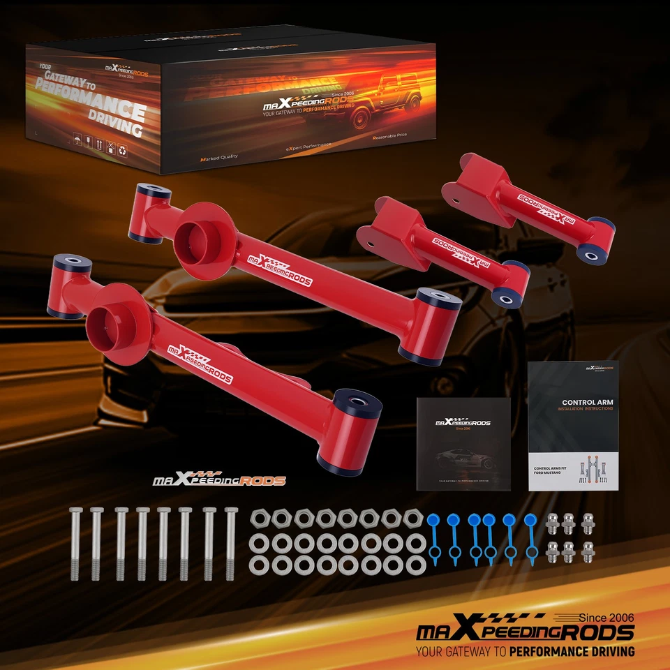 MaXpeedingrods Rear Control Arms For 1979-2004 Ford Mustang 79-86 Mercury Capri - Image 1 of 4
