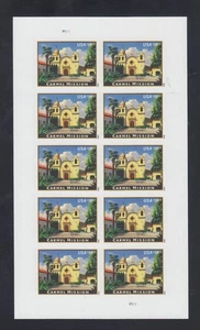 US Stamp #4650 Carmel Mission Overnight Priority Mail 2012, Pane of 10 - Picture 1 of 2