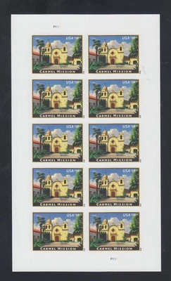 US Stamp #4650 Carmel Mission Overnight Priority Mail 2012, Pane of 10 - Image 1 of 2