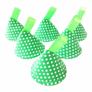 Grüne Punkte Punkte Pipi Pipi x 6 / Wee Wigwam Babyparty / Neugeborenes Junge Geschenk - Bild 1 von 3