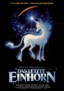 Das letzte Einhorn ORIGINAL A0 Kinoplakat Jules Bass / ZEICHENTRICK-KLASSIKER - Picture 1 of 1