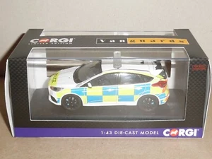 Vanguards.  VA15304  "FORD FOCUS MK3 RS. UK POLICE  DEMO CAR, LTD 1000. NEW. - Picture 1 of 17