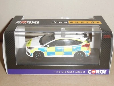 Vanguards.  VA15304  "FORD FOCUS MK3 RS. UK POLICE  DEMO CAR, LTD 1000. NEW. - Image 1 of 4