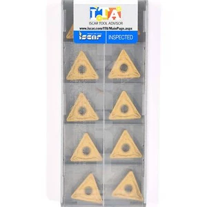 10 ISCAR TNMG 160408-PF - Grade IC9150 CNC Lathe Coated Carbide Turning Inserts - Picture 1 of 9