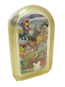 (XY010) RELOJ PIE PARED Y SOBREMESA MESITA MESILLA INFANTIL PENDULO AMARILLO - Bild 1 von 3