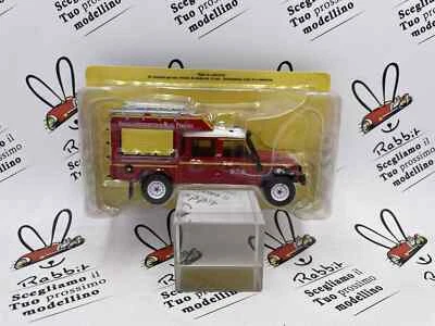 DIE CAST " LAND ROVER 130 VIMP LANERY " (3) LEGERS POMPIERS  1/43 - Immagine 1 di 2