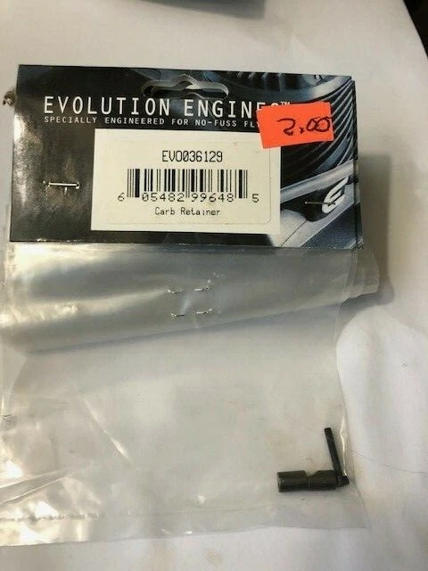 RETENEDOR CARBURADOR PARTE MOTOR EVOLUTION EVO036129 NUEVO EN PAQUETE Foto 1 de 1