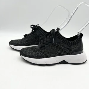 Zapatillas deportivas Nurture by Lamaze con cordones de moda negras talla 7 - Imagen 1 de 8