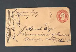 1850s DRESDEN TN MANUSCRIPT WEAKLEY COUNTY PSE ! WASH DC COMM PENSION MINOT READ - Picture 1 of 2