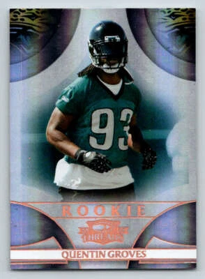 2008 Donruss Threads Bronze Holofoil #226 Quentin Groves 250 (ref 196494) - Image 1 of 2