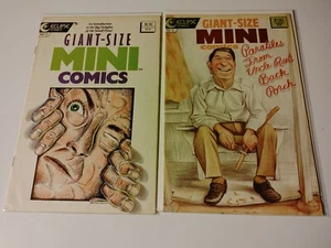 Giant-Size Mini Comics #2 & 3 Eclipse Comics 1986 (K2) - Picture 1 of 3