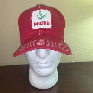 Vintage MiGRO snapback adjustable meshback farmer hat, K-Products - Picture 1 of 9