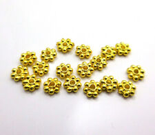 300 PCS 5MM BALI FLOWER DAISY SPACER BEADS BEAD 18K GOLD PLATED