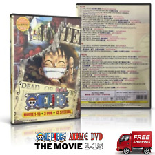 One Piece The Movie 1-15 DVD Anime + 3 Ova + 13 Special Eng Subtitle Free Ship