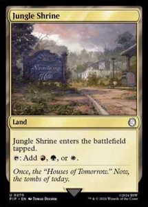 MTG Fallout U Jungle Shrine #0270 - Picture 1 of 1