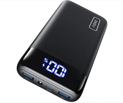 INIU Handy Power Bank  20000mAh mit Taschenlampe LED Display tragbar - Bild 1 von 4