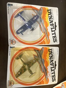 Zee Toys 1982 Dyna-Flites Corsair F4U & P-40 WWII Plane Die-Cast airplanes - Picture 1 of 4