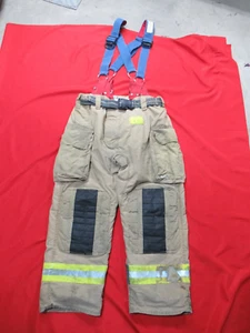 MORNING PRIDE Turnout PANTS 40 X 30 FIREFIGHTER  BUNKER GEAR RESCUE EMT TOW - Picture 1 of 17